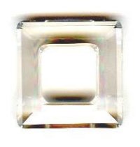 1  14mm Crystal Silver Shade Swarovski Frame
